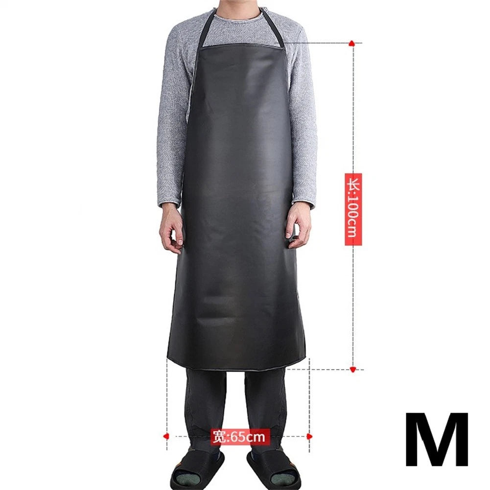 PVC Apron for Waterproof Areas (Black)