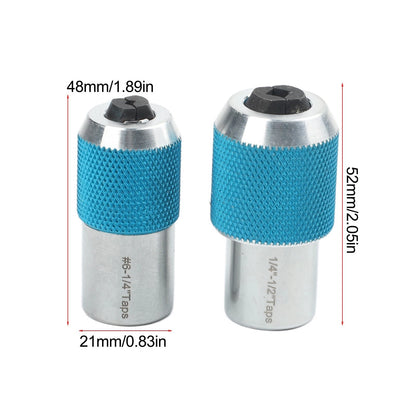 2X Ratchet Tap Wrench Adjustable Tap Socket Set 3/8 Inch Drive