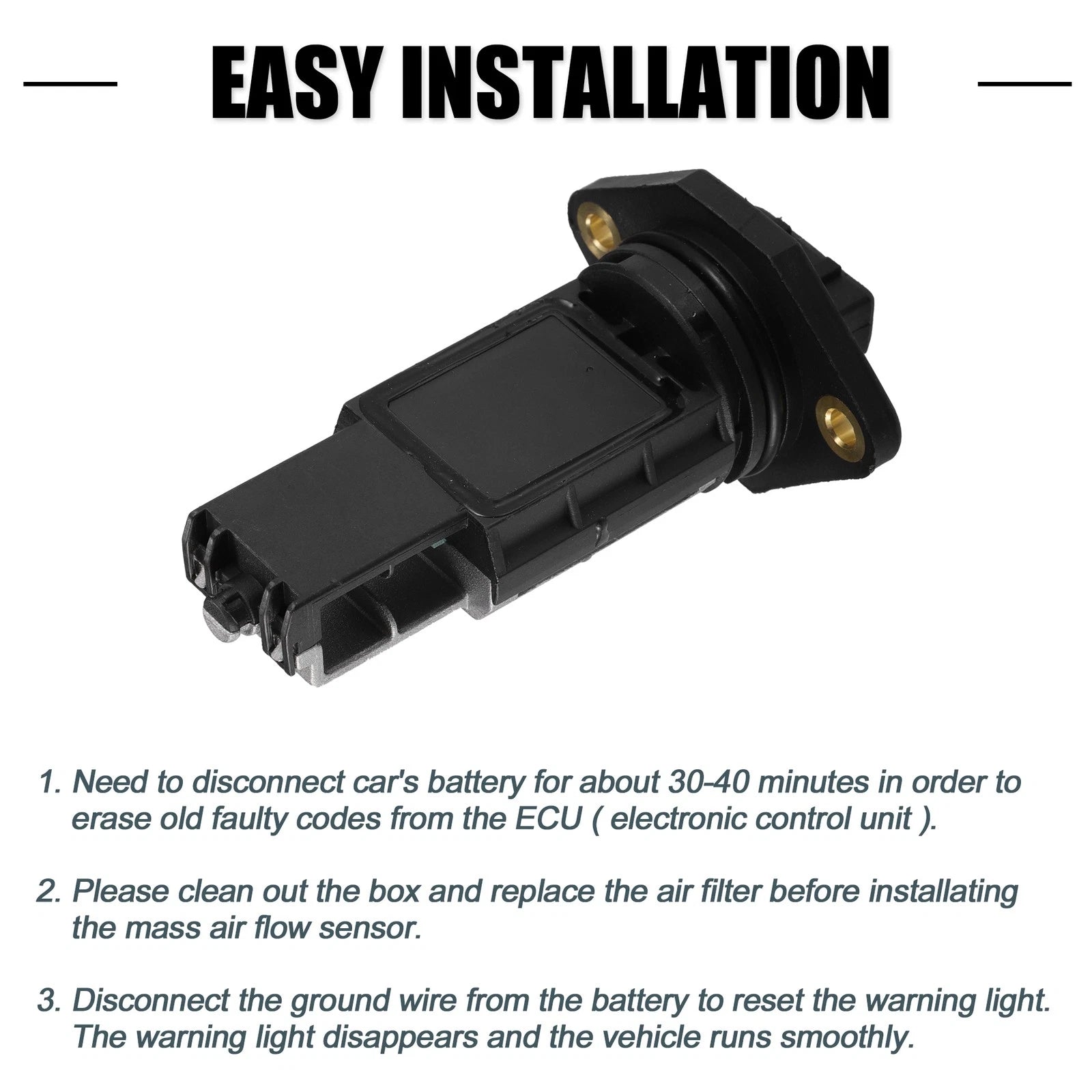 Mass Air Flow Sensor for Hyundai Accent, Scoupe (1995–1999)