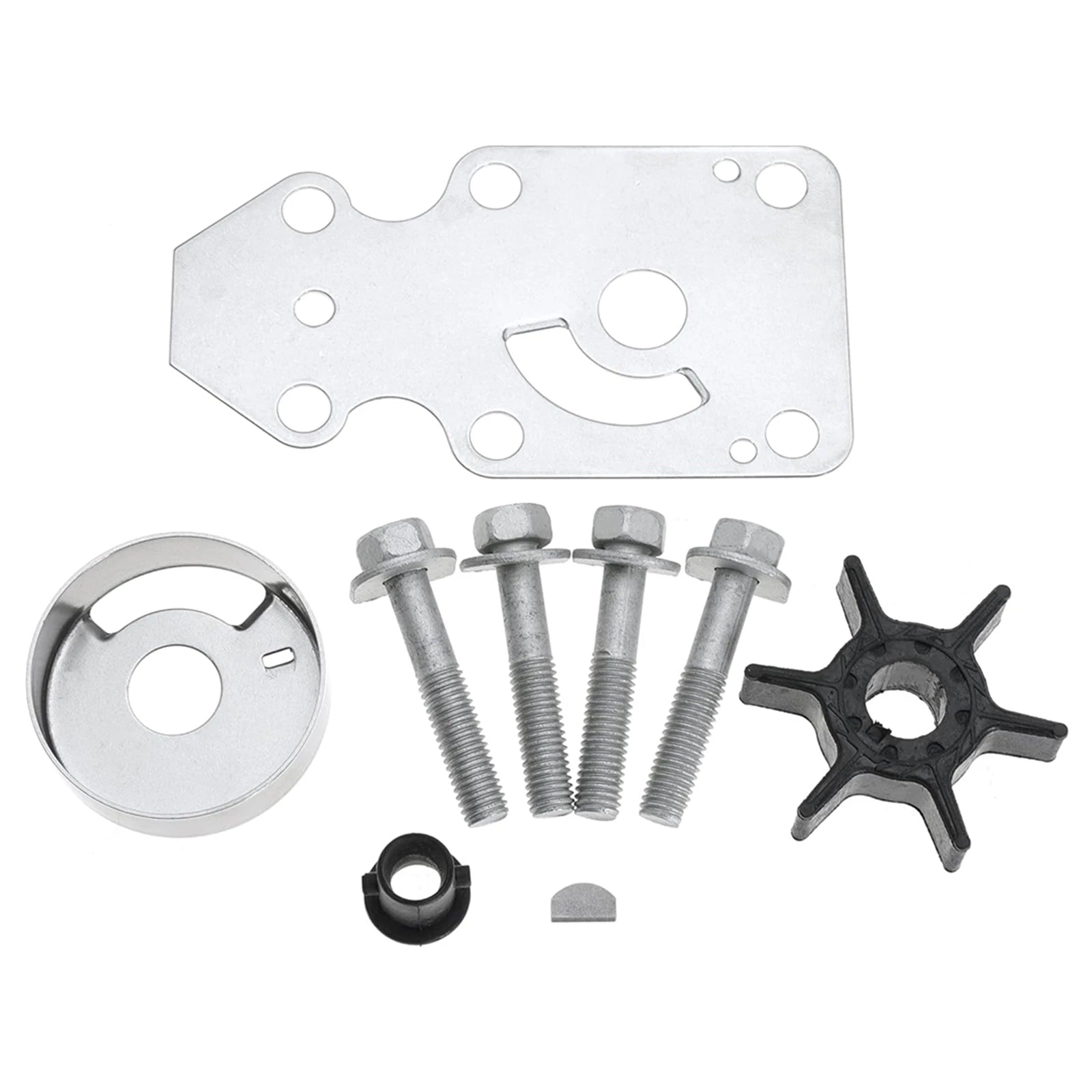 Water Pump Repair Kit for Yamaha 9.9 15 HP Outboard Engine (Fits 1990–2023)