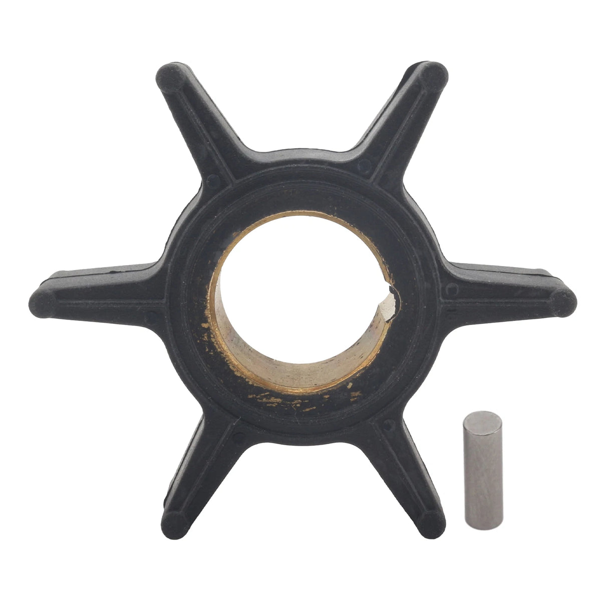 Outboard Water Pump Impeller & Key for Evinrude Johnson 20HP-35HP