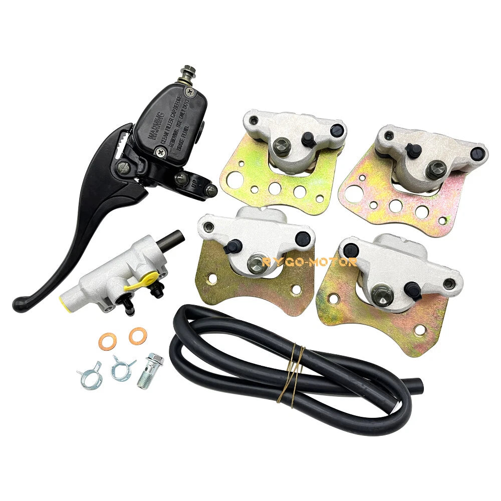 Brake Master Cylinders & Calipers W/Pads for Polaris ATP 330/500 (2004–2006)