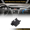 HVAC Heater Blend Door Actuator Replacement for Mazda 6 (2009–2013)