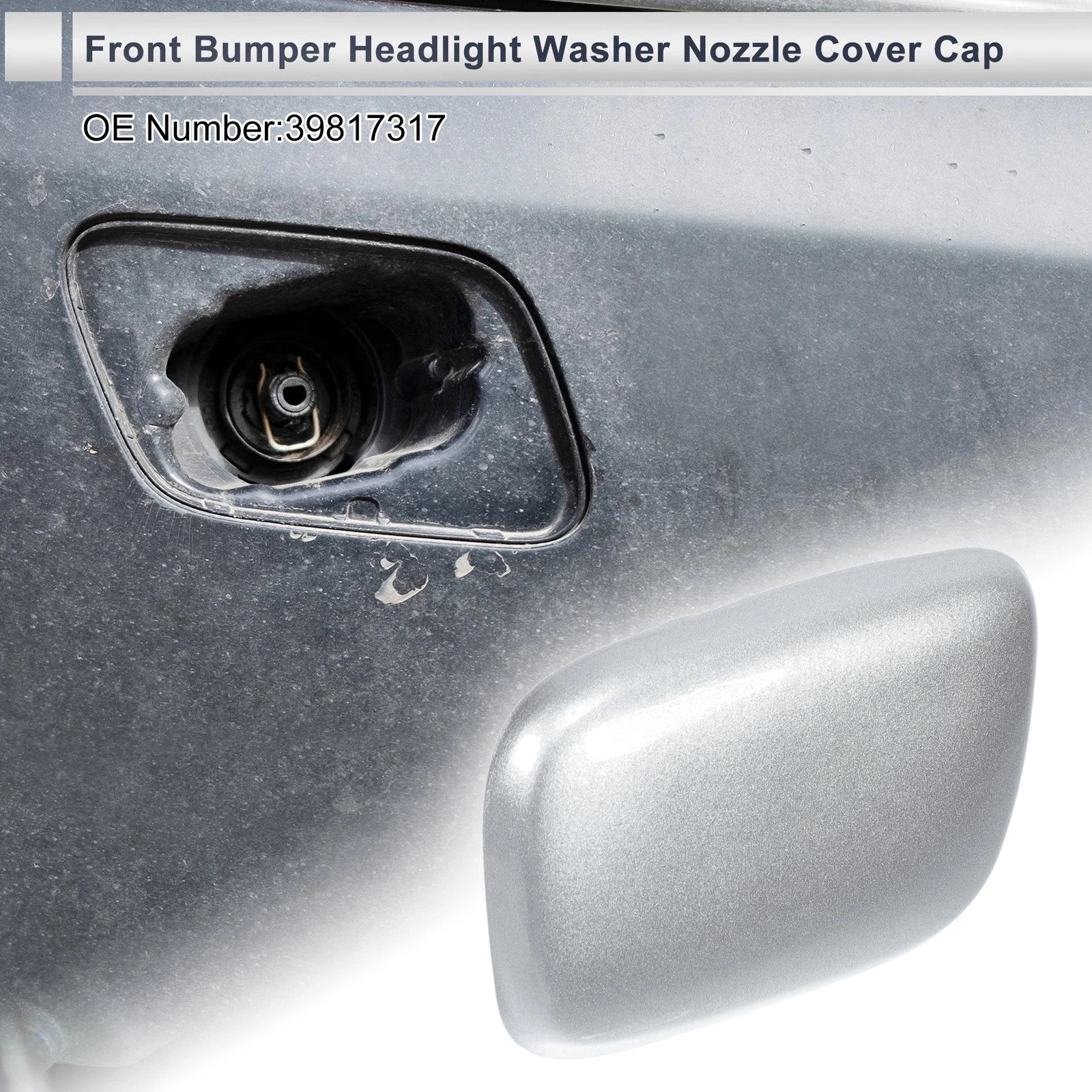 Headlight Washer Nozzle Cover Cap for Volvo S80 (2009–2015)