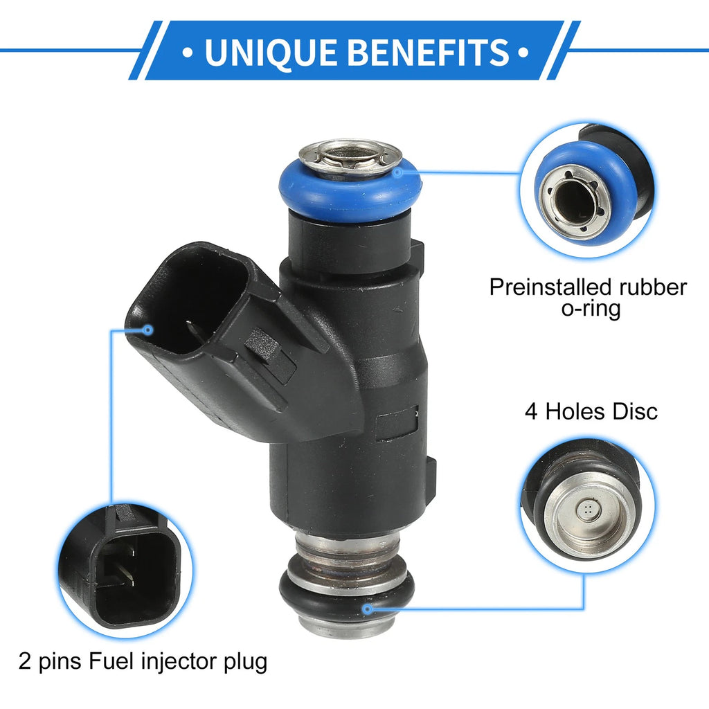 Fuel Injector Replacement for Mitsubishi Junjie 1.8L L4 (2000–2016)