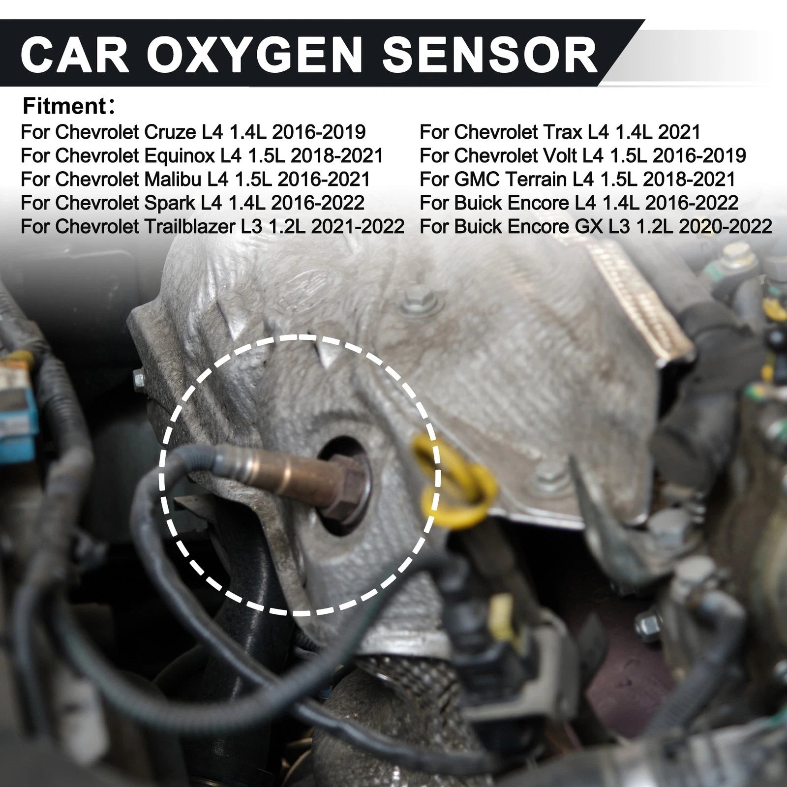 Upstream Downstream Oxygen Sensor Replacement for Chevrolet Cruze (2011–2019)