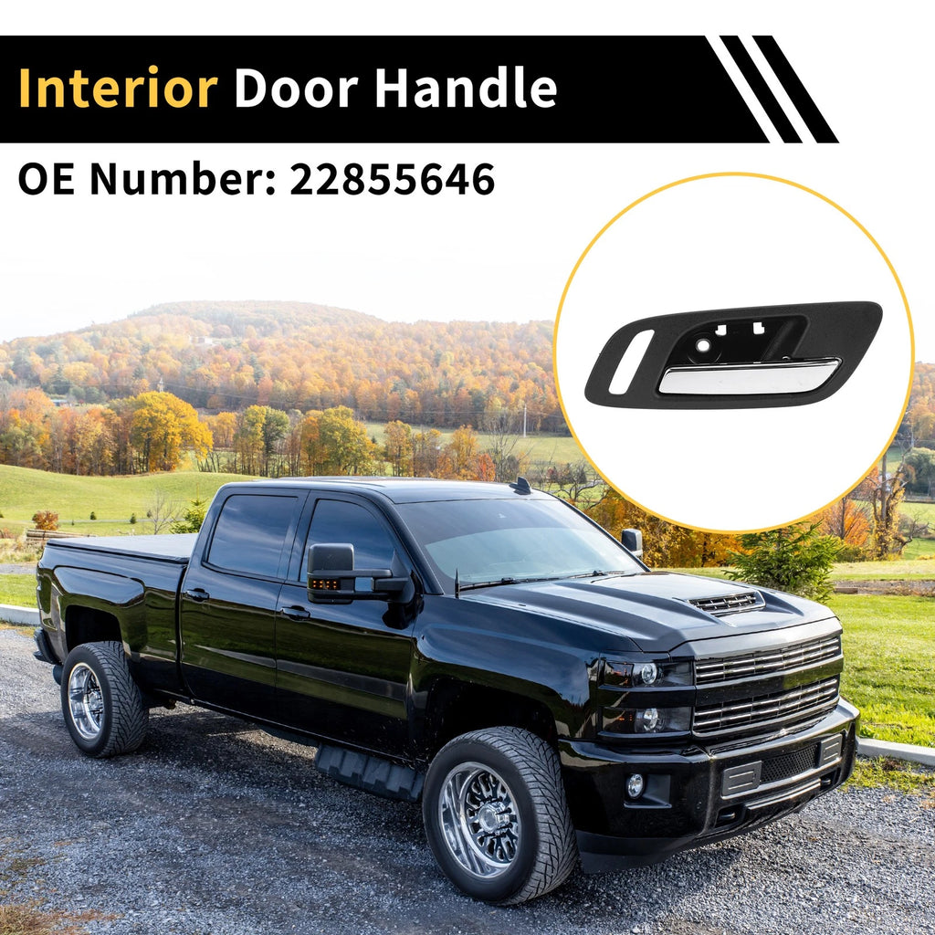 Front Right Interior Door Handle Replacement for Chevrolet Silverado 2500 HD (2007–2014)