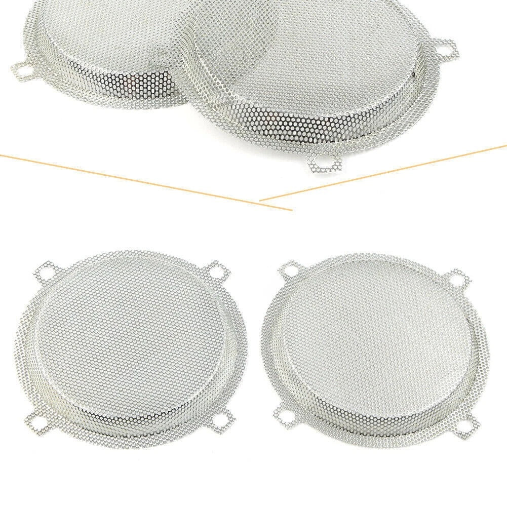 Punched Front Mesh Speaker Grills Cover for Harley Touring Electra Glide FLHTC