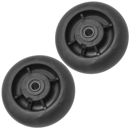 Mower Deck Gauge Wheels Replacement for John Deere 2025R 2027R (2025–2032)