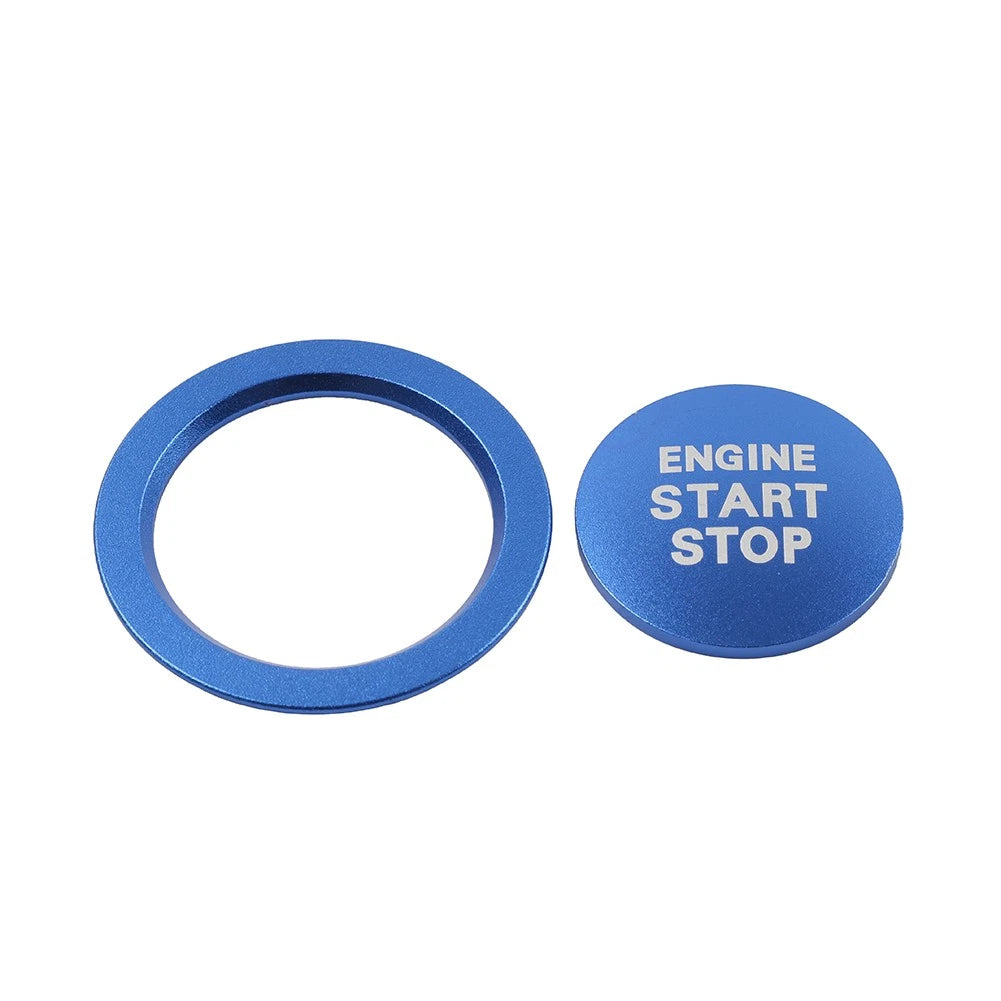 Engine Start Stop Push Button Cover Ring for Toyota Tacoma Yaris Prius RAV4 (2016–2023)