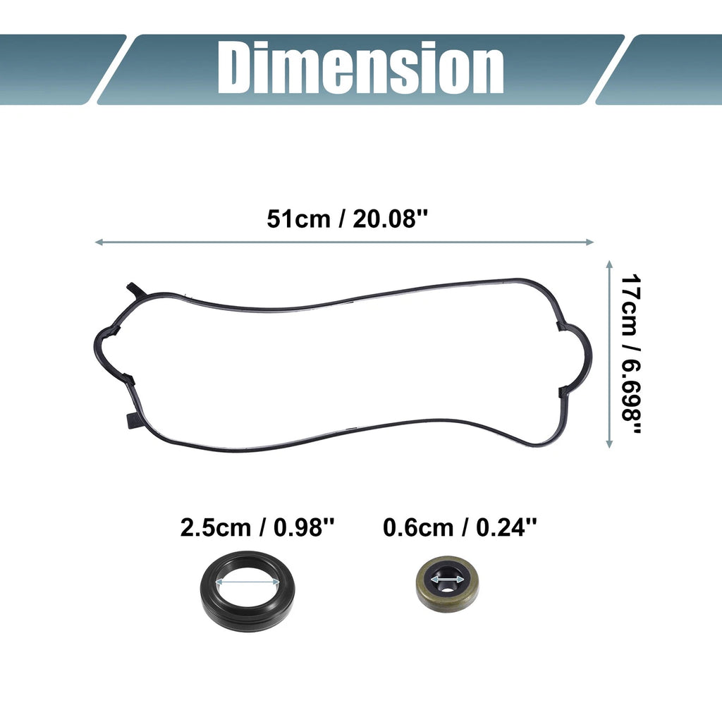 Valve Cover Gasket Set Replacement for Honda Accord 2.3L (1998–2002)