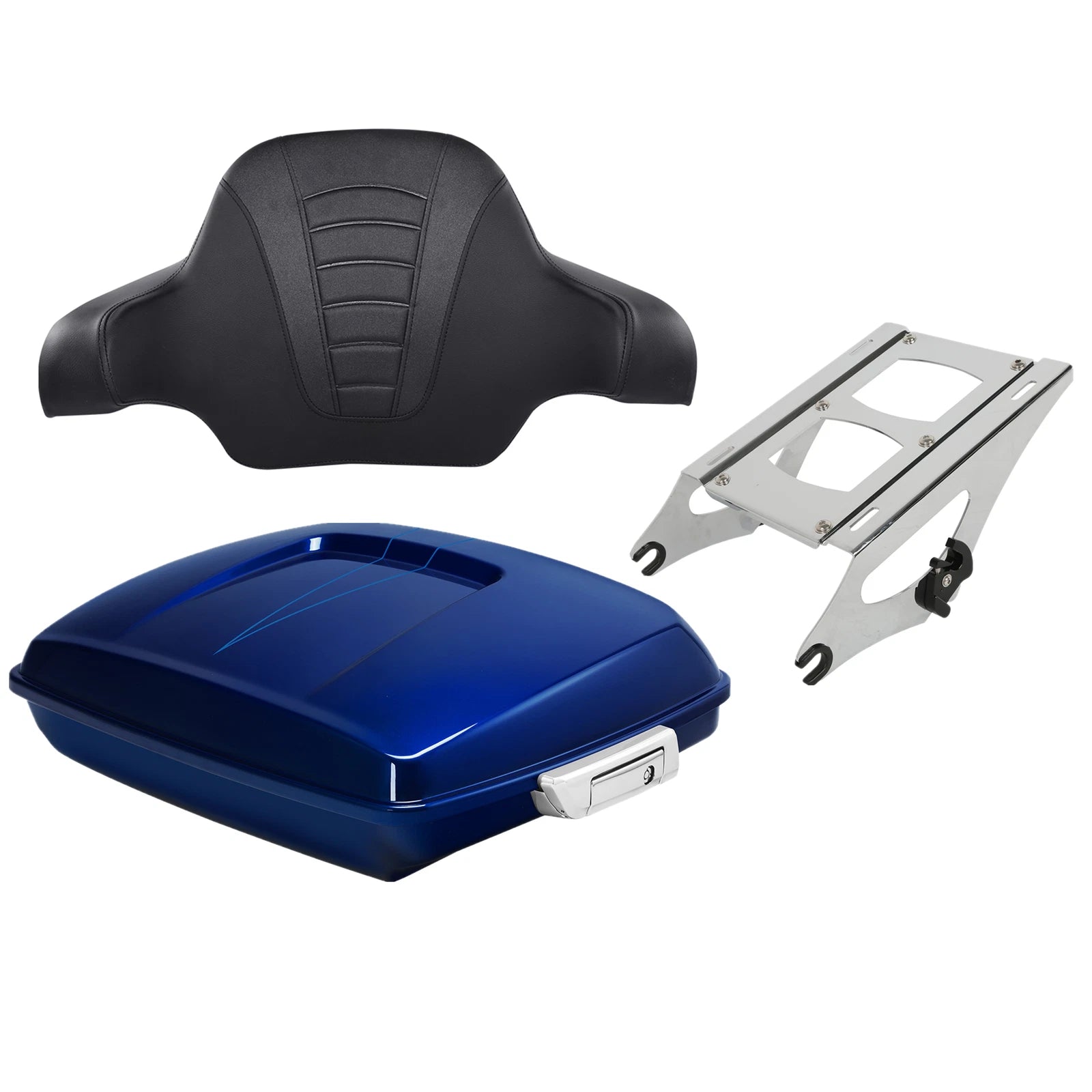 5.5" Trunk Backrest Mount Rack for Harley Touring (2014–2025)