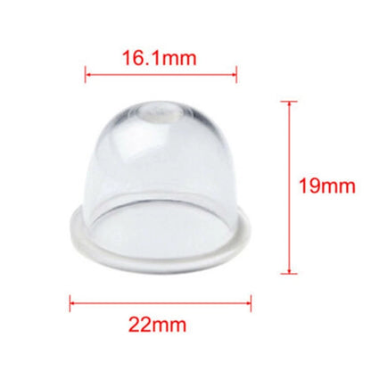 Set of 100 Fuel Pump Carburetor Primer Bulb Kit 22mm for Chainsaw Blower Trimmer