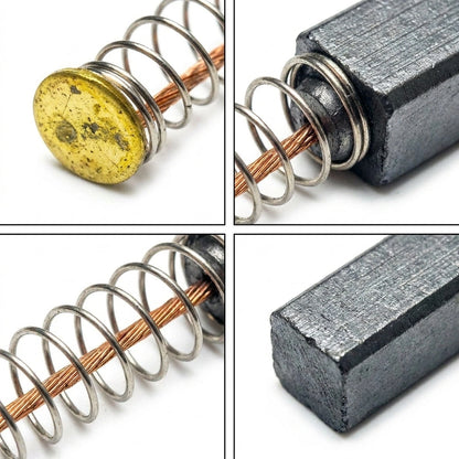 Set of 4 Carbon Brush Accessories for Rotary Tools (5x5x11mm)