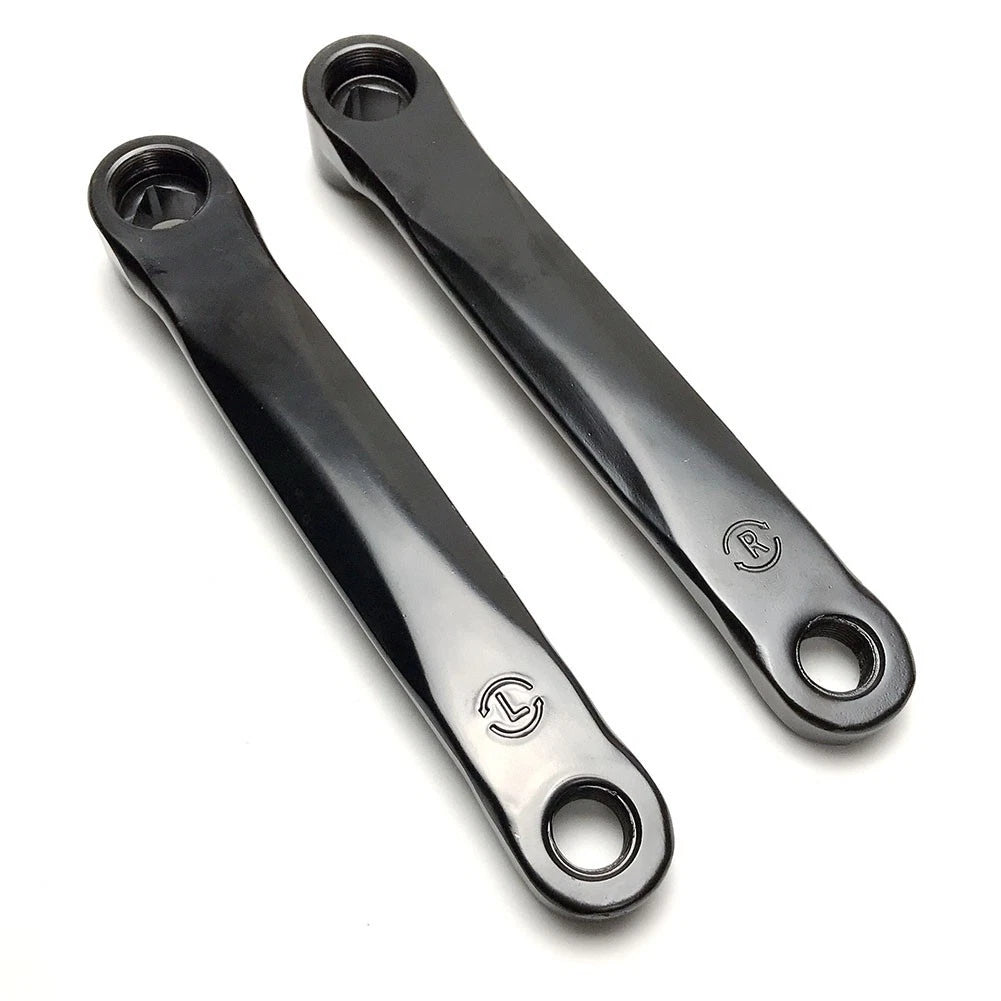 170mm Iron Crank Arm Set for Exercise Bike Left Right Rhombic Hole