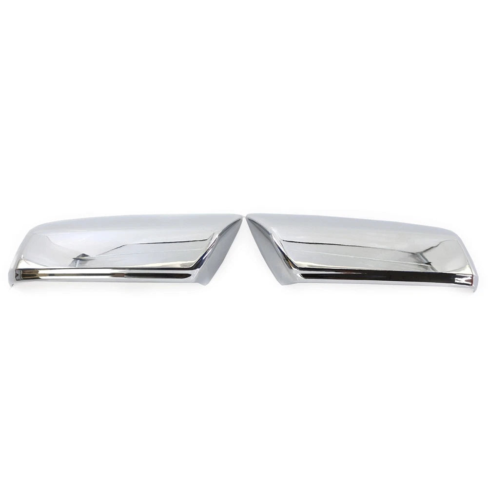 Chrome Rearview Mirror Covers for Chevy Impala (2014–2020) Pair