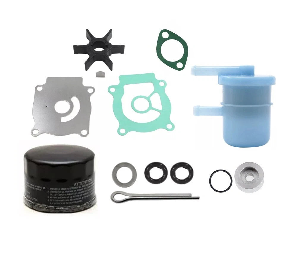 Maintenance Kit for Suzuki Outboard DF 25 30 HP (17400-89822, 17400-89820)