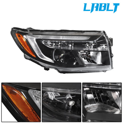 LABLT Right Headlight w/DRL for Honda Ridgeline (2021–2025) & Passport (2022–2025) 7-Pin Plug