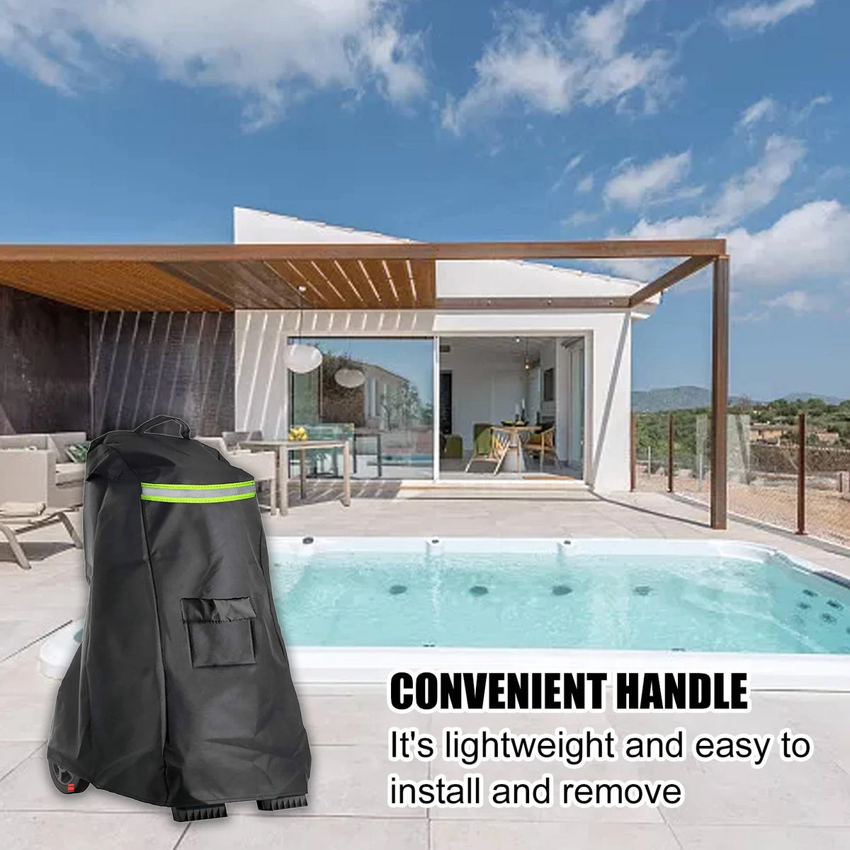 Heavy Duty Pool Cleaner Cover for Universal Use (420D Oxford Cloth)