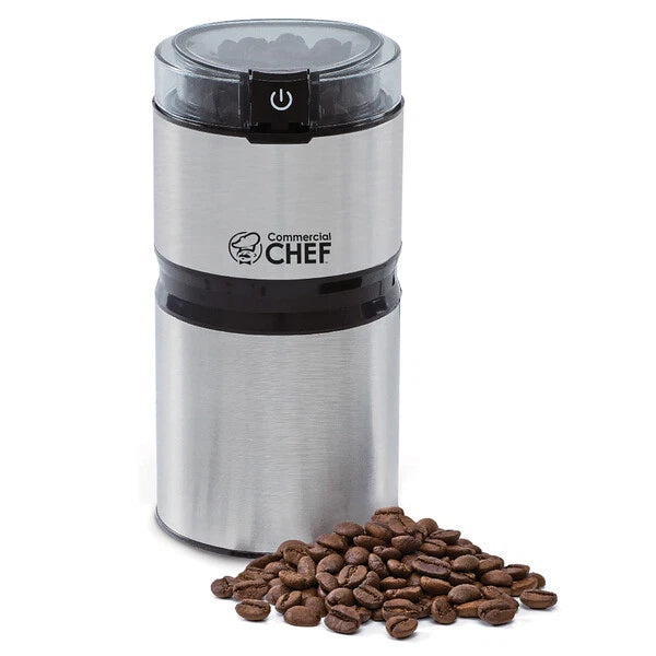 Electric Coffee Grinder for Commercial Chef CHCG21SSA6 (2.1-Oz)