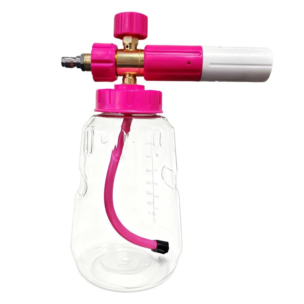 Snow Foam Generator for Car Care with Adjustable Spray Angle