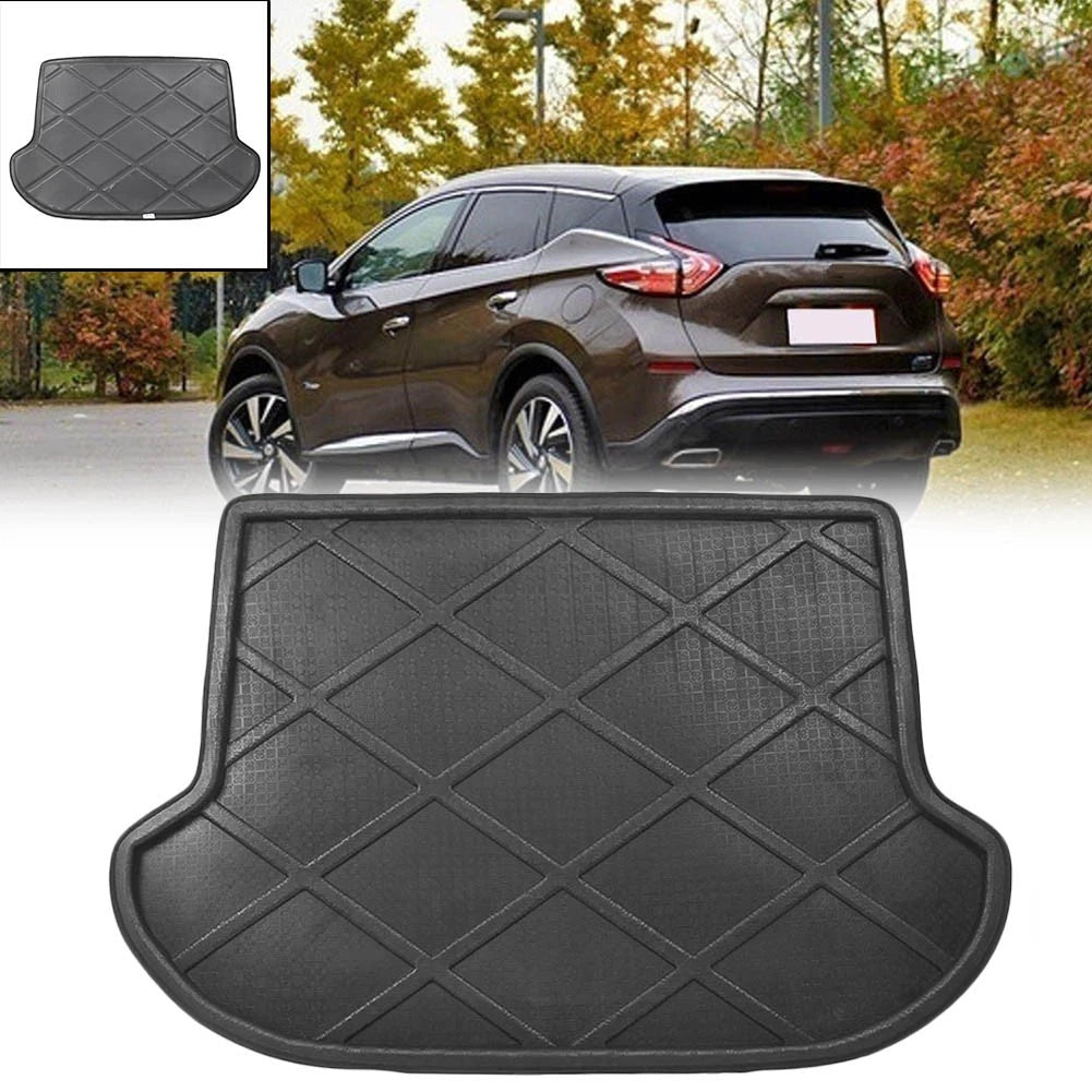 Rear Trunk Liner Cargo Floor Tray for Nissan Murano (2015–2021) Mat Black
