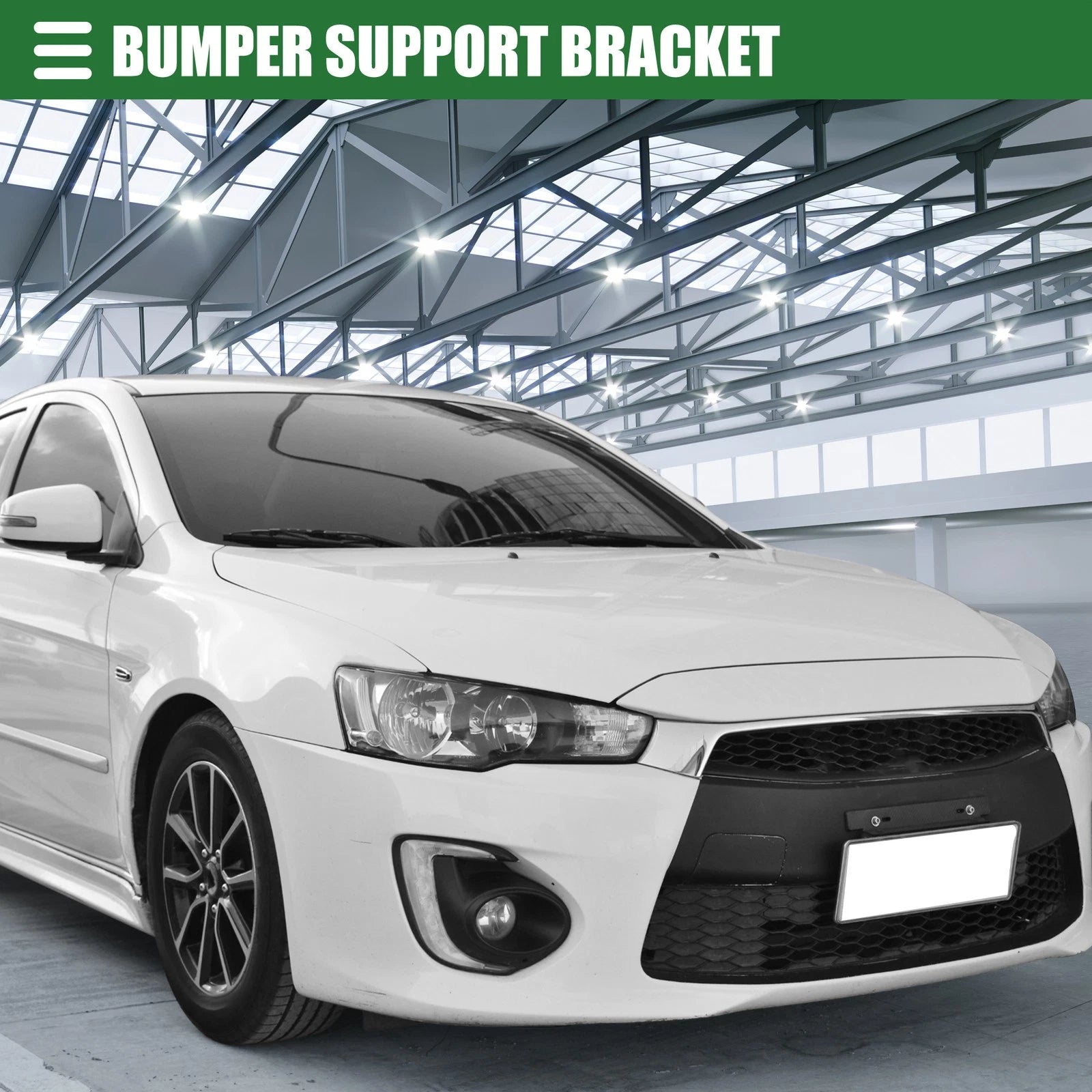 Front Right Bumper Bracket Replacement for Mitsubishi Lancer (2008–2017)