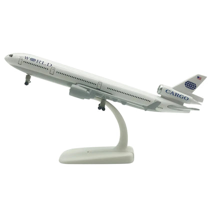 Cargo MD-11 Airplane Model with Wheels Landing Gears (USA)