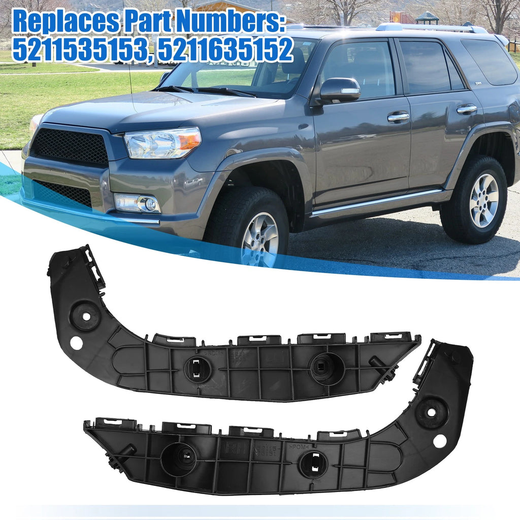 Front Bumper Mounting Support Bracket Pair for Toyota 4Runner (2003–2009)