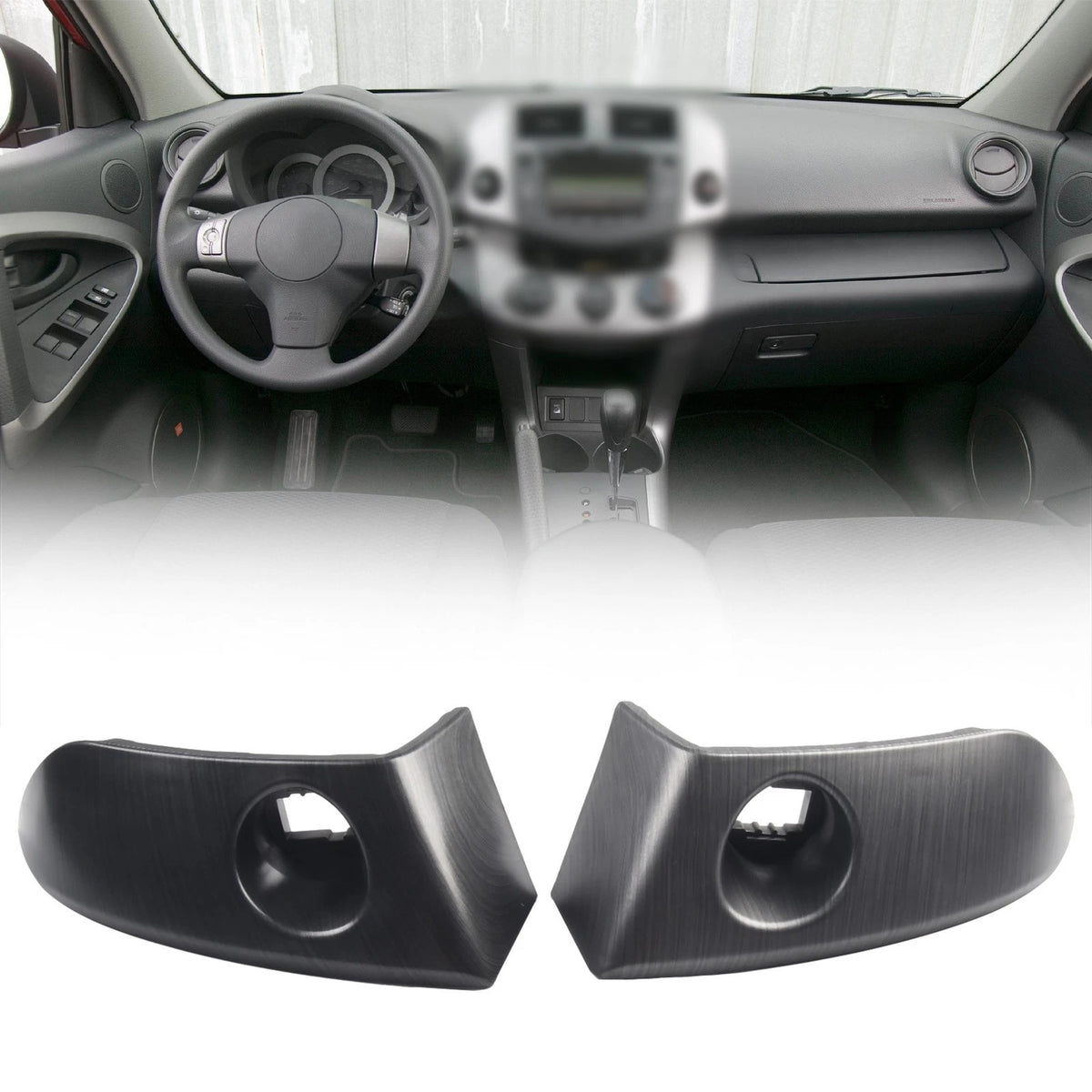 Center Instrument Cluster Finish Panel Trim for Toyota RAV4 (2006–2012)