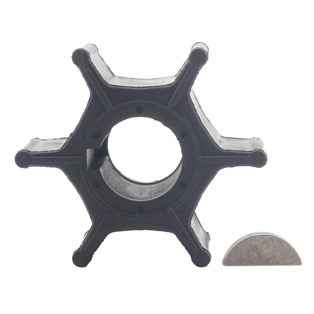 Outboard Water Pump Impeller & Key for Suzuki DF8 DF9.9 DF15 DT9.9 DT15 Engine