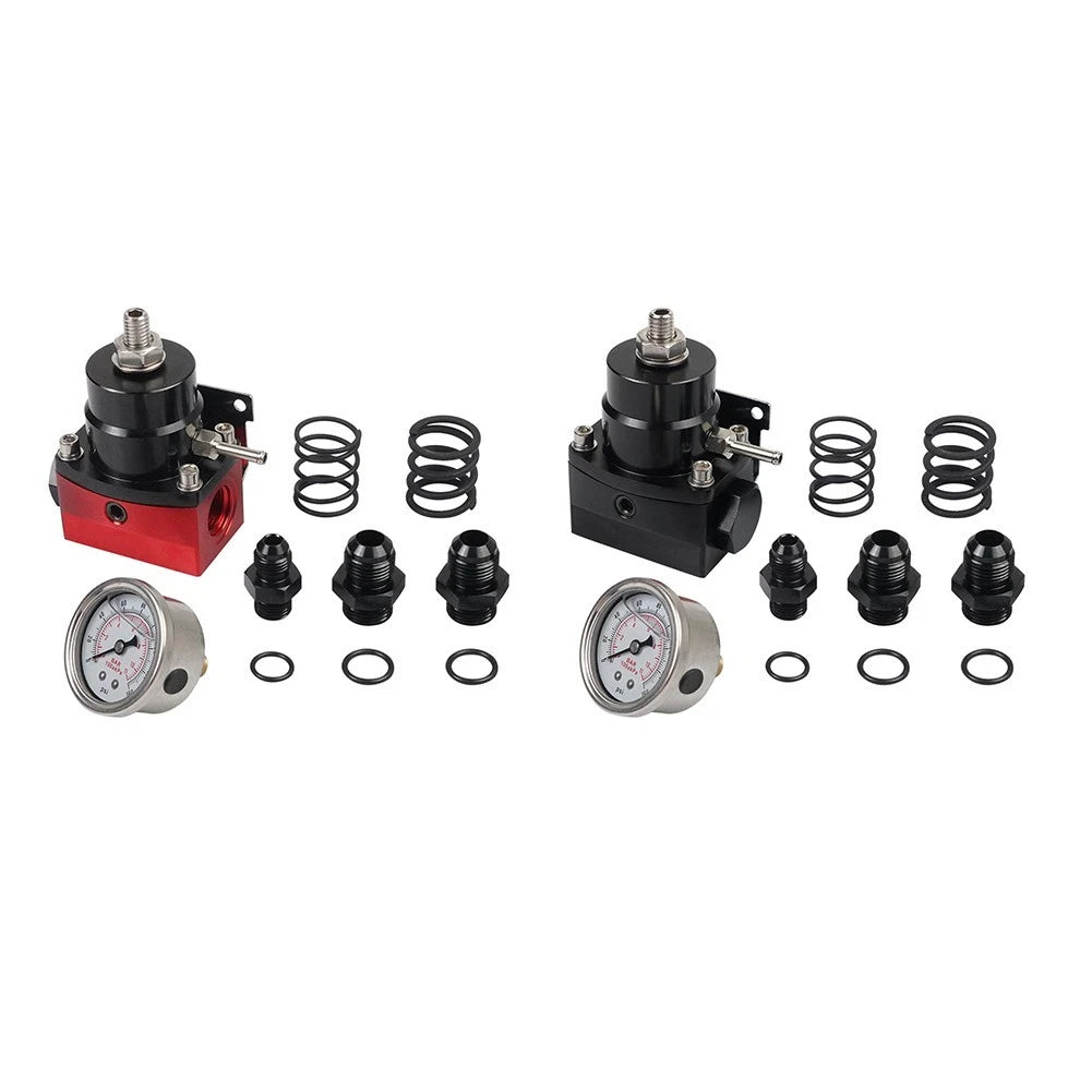 Triple Spring Fuel Pressure Regulator Kit for Flexible PSI Settings (3-70 PSI)