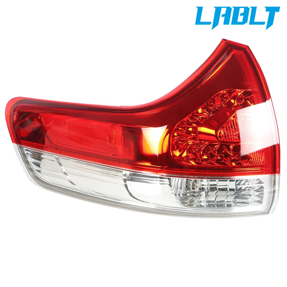 Outer Driver Left Side Tail Light Brake Lamp for Toyota Sienna (2011–2014)