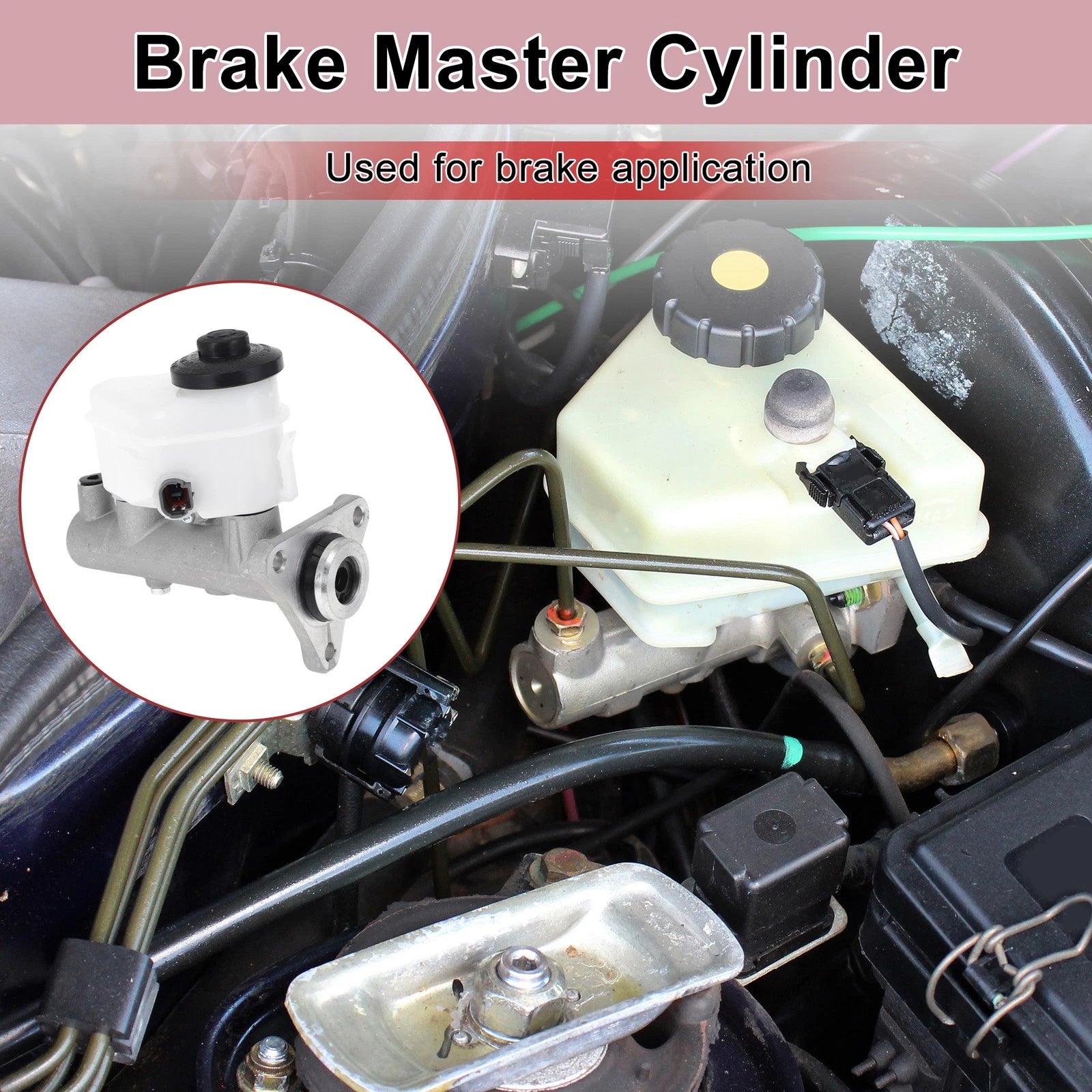Brake Master Cylinder With Reservoir Replacement for Toyota Corolla (1992–2002)