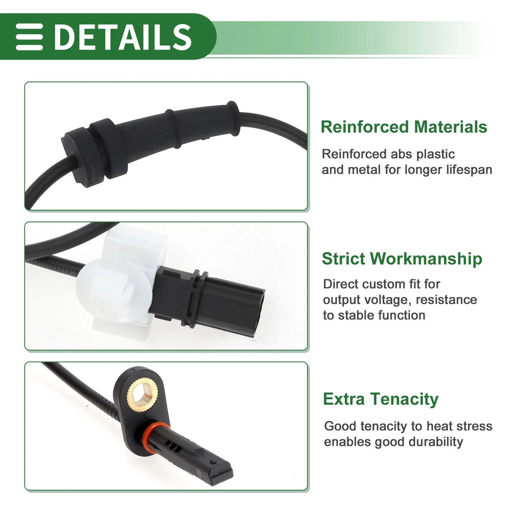 ABS Wheel Speed Sensor 57470TP6A01 for Honda Crosstour (2012–2015)