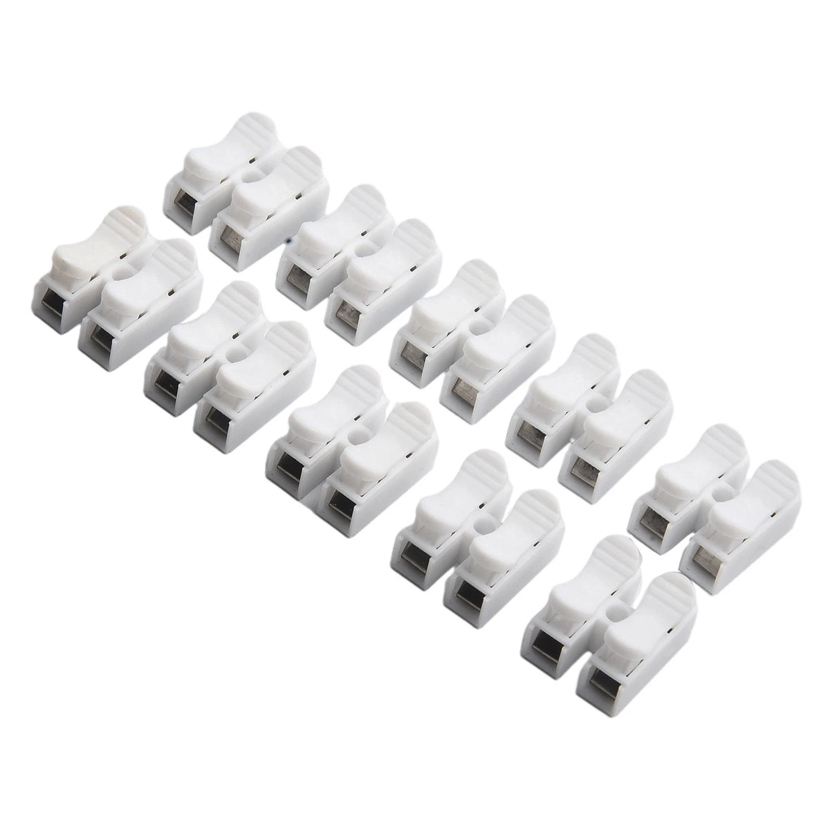 White Wire Terminal Clips for Electric Control Home Appliance Motor