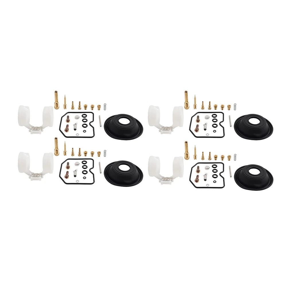 4X Carburetor Repair Kit Float Diaphragm for Suzuki Bandit GSF600 (1996–2003)