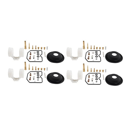 4X Carburetor Repair Kit Float Diaphragm for Suzuki Bandit GSF600 (1996–2003)