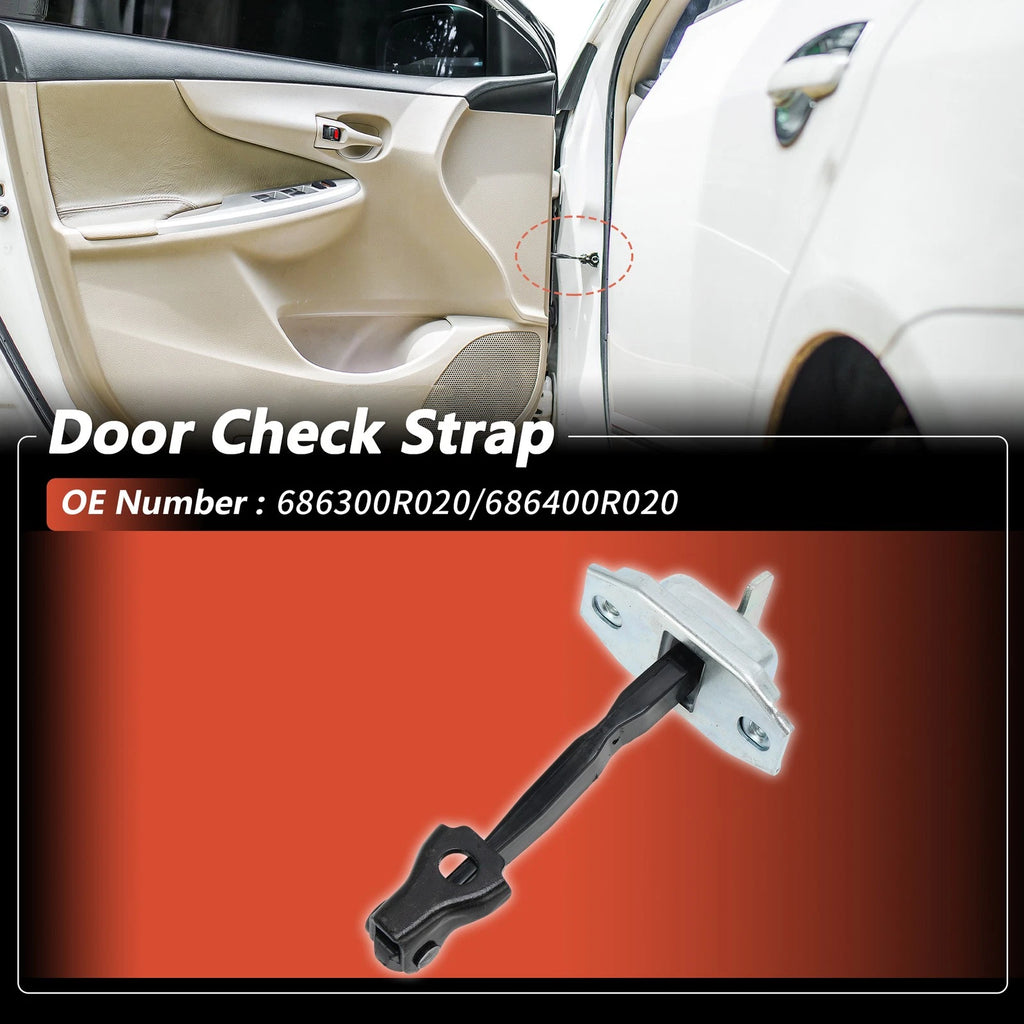 Door Check Strap Rear Left for Toyota RAV4 (2006–2015) Replacement