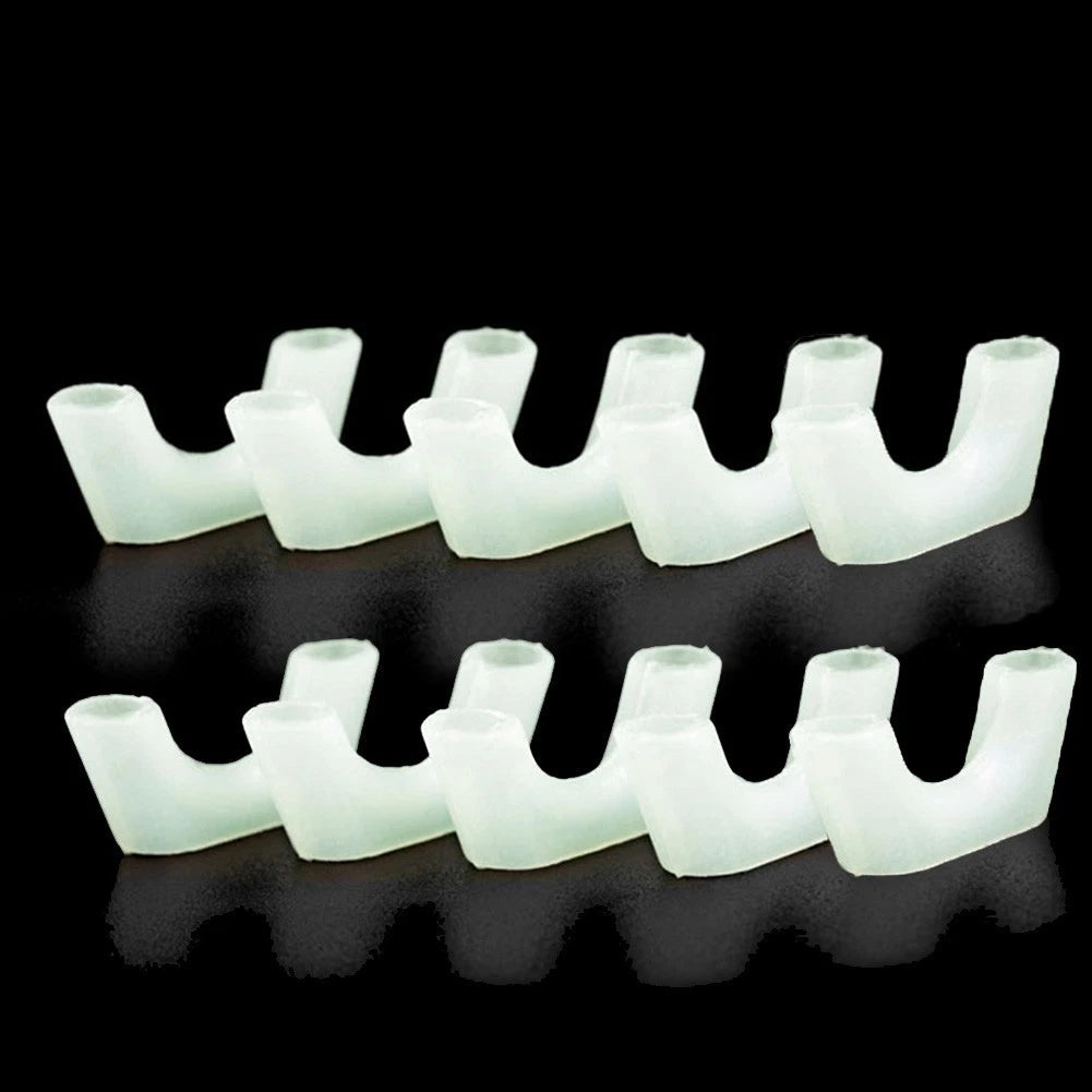 10X Fishing Rest Support Bracket Luminous Rod Head Cover