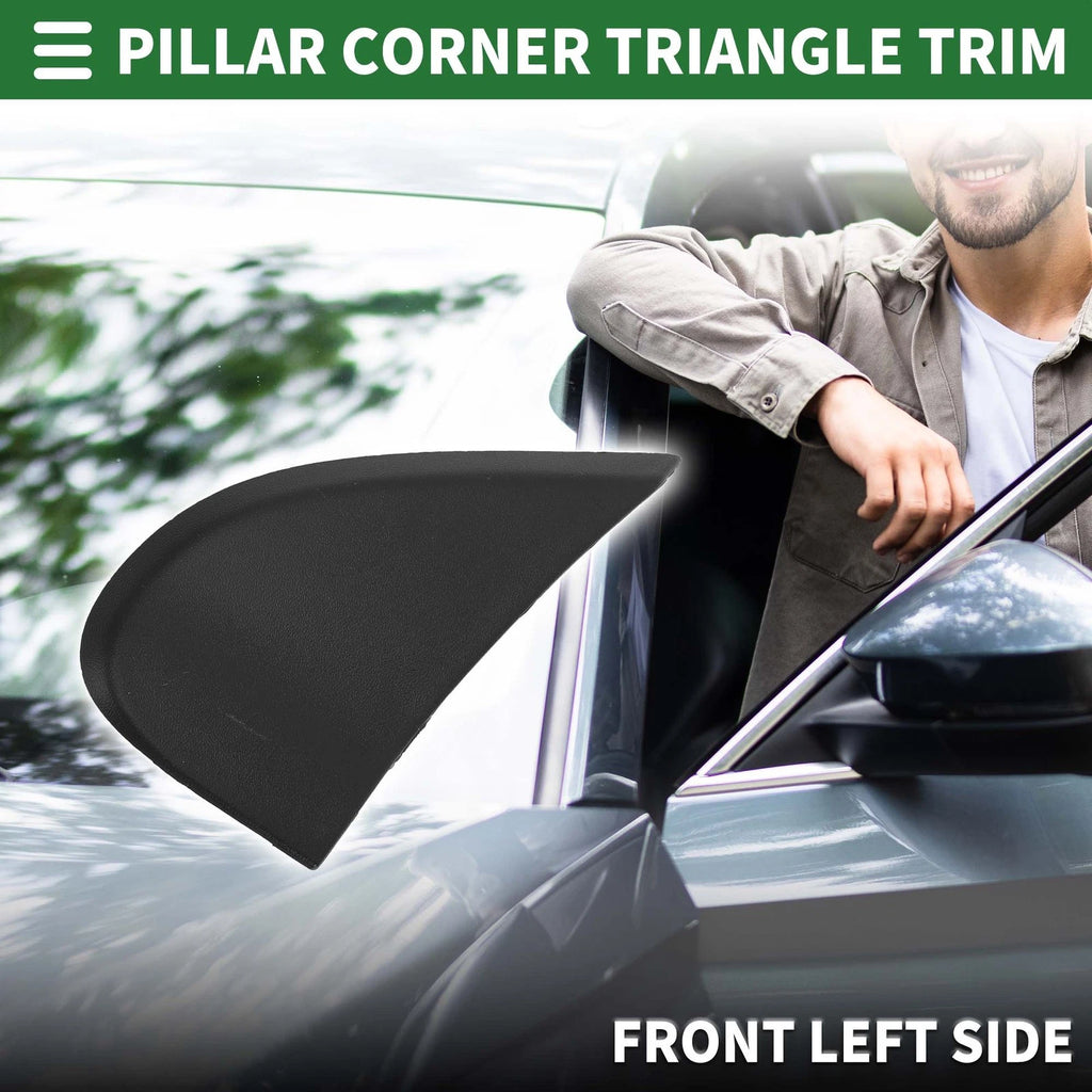Front Left Side Pillar Corner Trim Triangle Replacement for Dodge Journey (2009–2020)