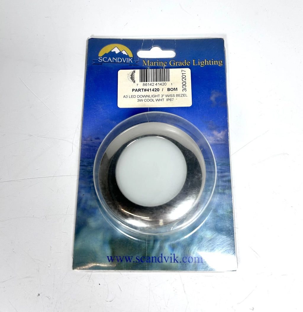 A3 LED Downlight 3'' for Scandvik 41420 (Cool White)