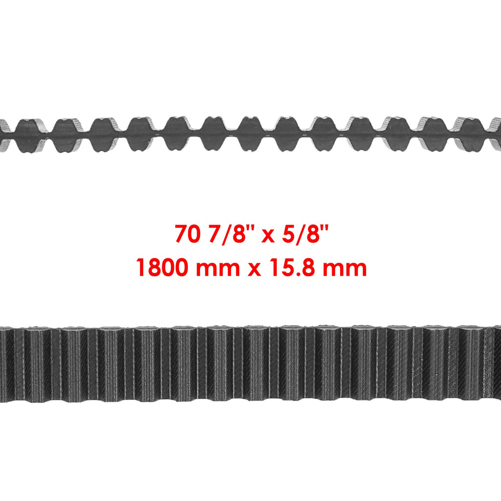Timing Belt 42 Inch Replacement for John Deere LT133 LT155 LT166 (1999–2006)