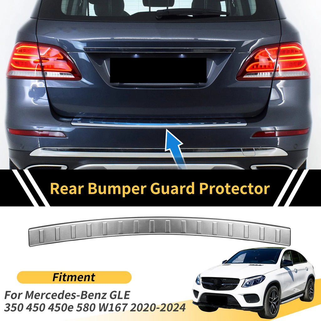 Bumper Guards Front for Mercedes-Benz GLE 350 450 450e 580 (2020–2024)
