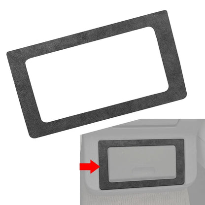 Suede Black Rear Storage Box Frame Cover Trim for BMW 3 Series E36 (1994–1996)
