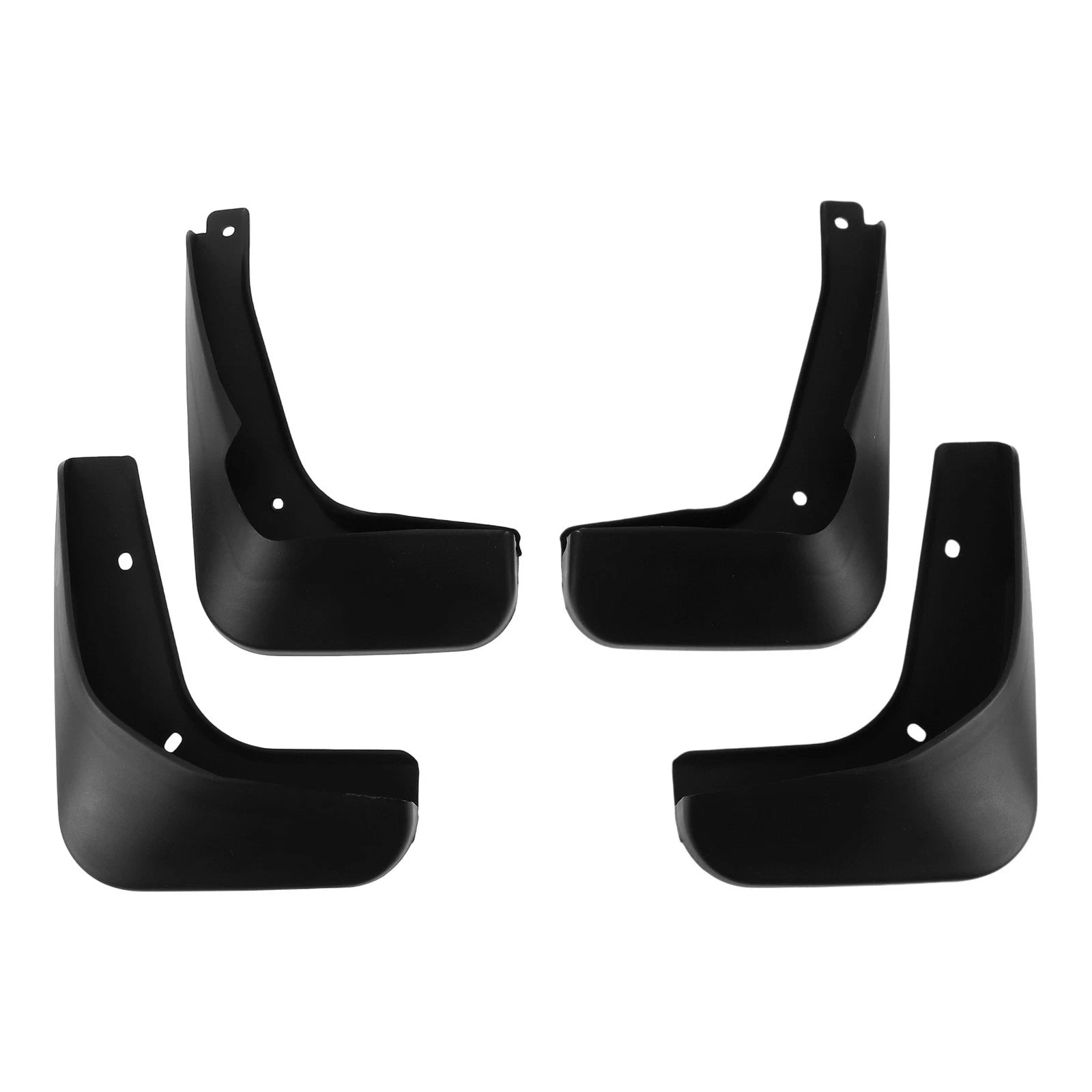 Mud Flaps Splash Guards 1 Set for Volkswagen Polo Hatchback (2011–2014)