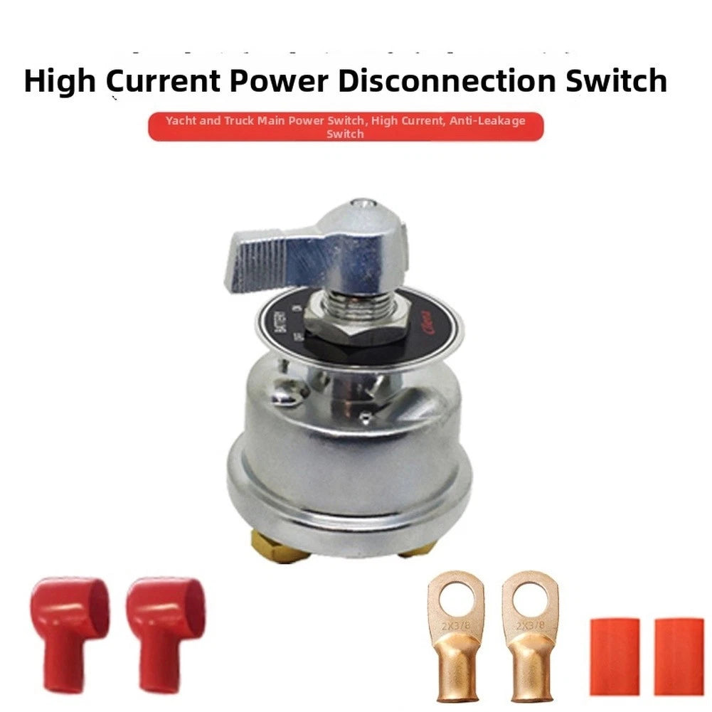 Battery Disconnect Switch for Boat (Pre-drilled Holes)