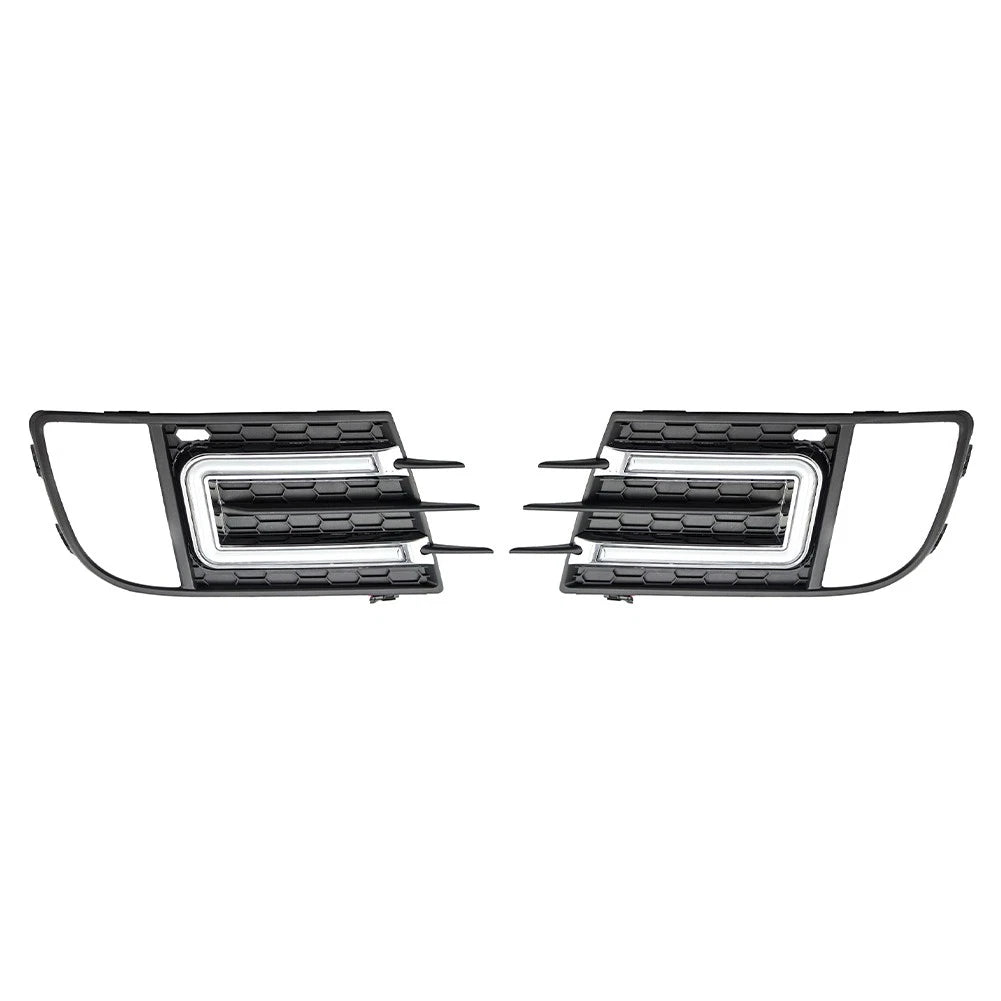 LED Daytime Running Lights DRL Amber White for VW Tiguan (2013–2016)