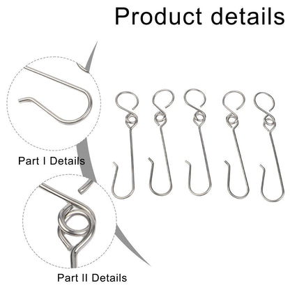 5PCS Stainless Steel Hooks for MAPP Propane Bottles