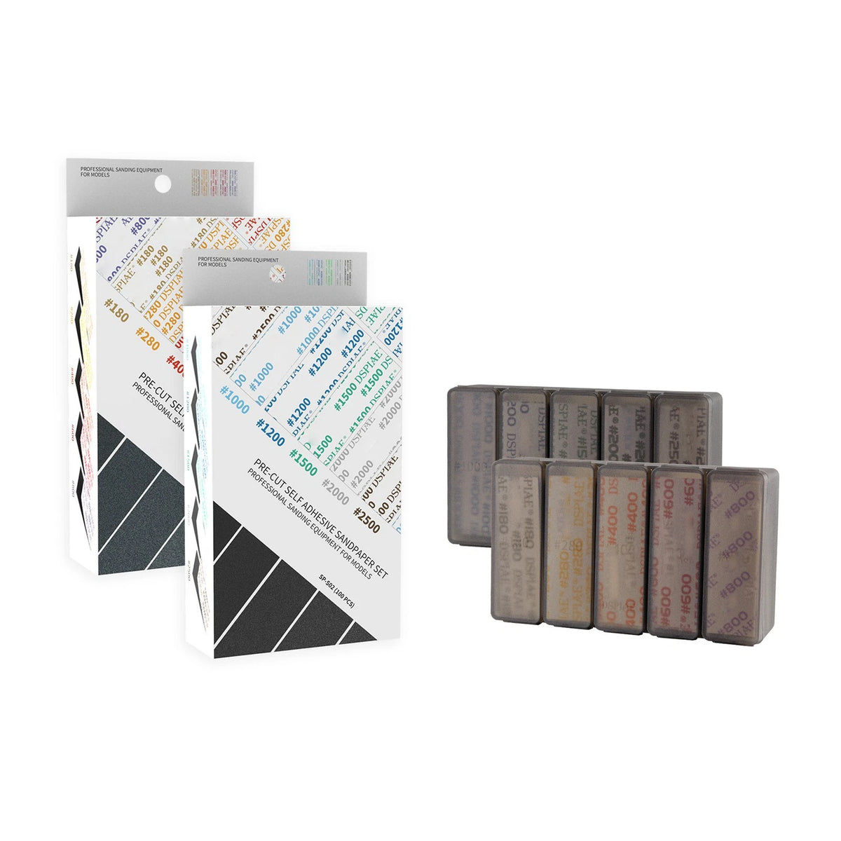 Pre-cut Sandpaper Set for Gundam Model Making Tools (Model A)